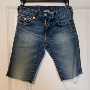 True Religion Boys Jean Shorts
